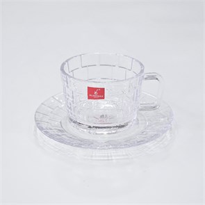 Набор кружек с блюдцами 6 штук 10251